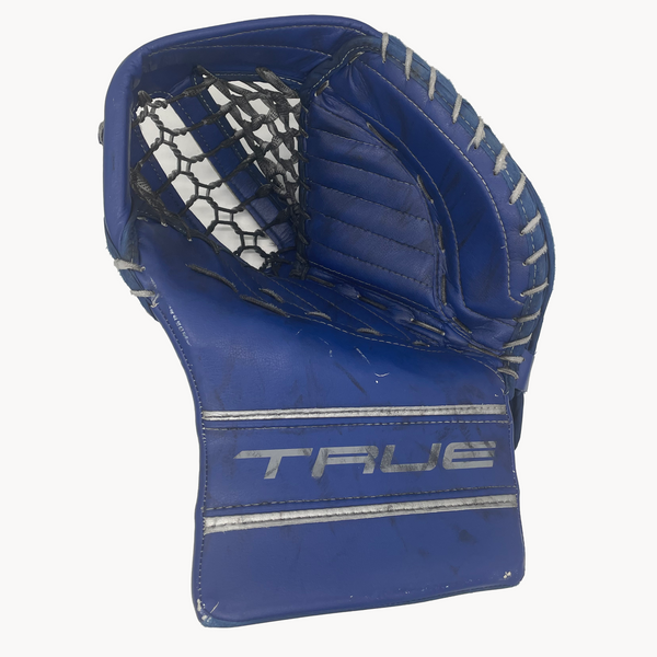 True L87 - Used Pro Stock Goalie Glove (Blue)