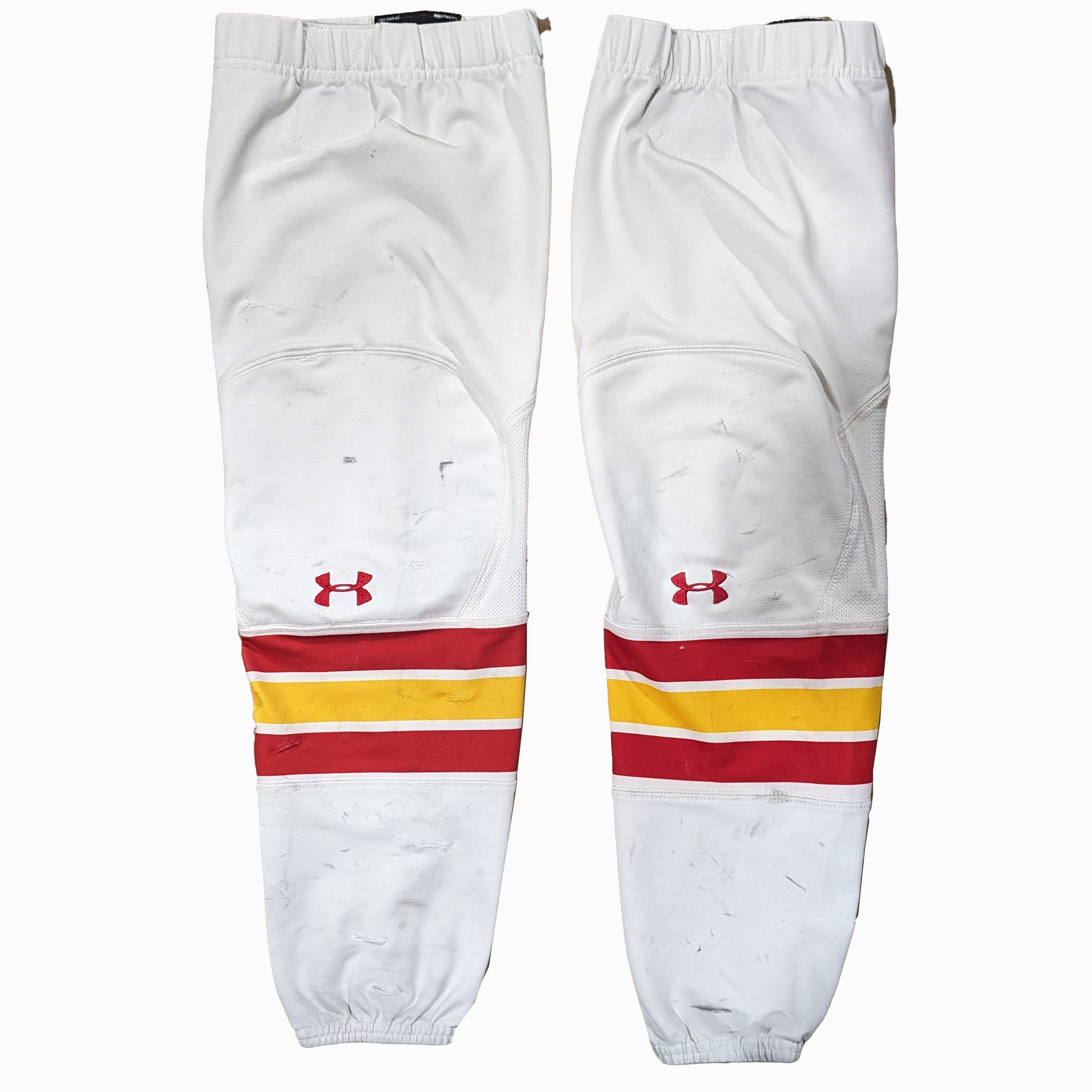 NCAA - Used Under Armour Hockey Socks (White/Red/Blue) – HockeyStickMan