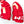 Load image into Gallery viewer, CCM HG97XP - NCAA Pro Stock Glove (Red)
