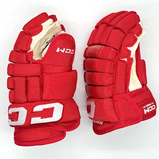 CCM HG97XP - NCAA Pro Stock Glove (Red)