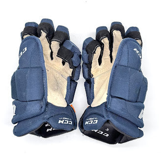 CCM HGJS - Used Pro Stock Glove (Navy)