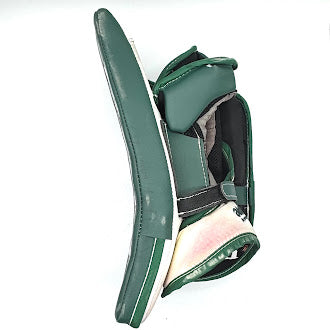 CCM - Used Extreme Flex 3 Pro Stock - Goalie Blocker (Green/White)