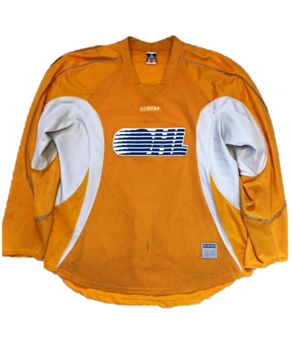 OHL - Used CCM Practice Jersey (Yellow)