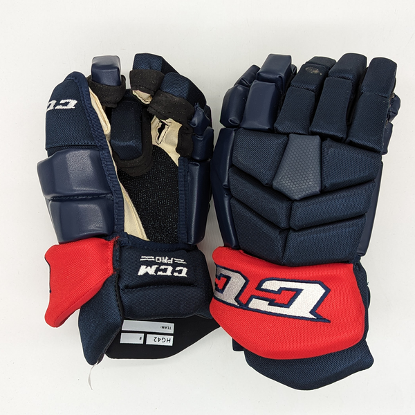CCM HG42 - AHL Pro Stock Glove (Navy/Red)