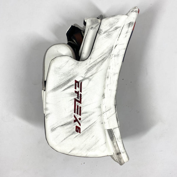 CCM Extreme Flex 6 - Used Goalie Blocker (Red/White/Blue)