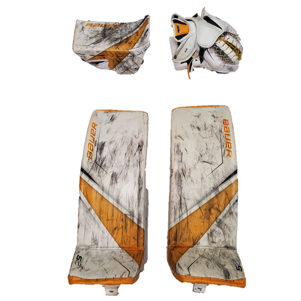 Bauer Supreme 2S Pro (OHL) - M/34" Used Pro Stock Senior Goalie Pads (Full Set)